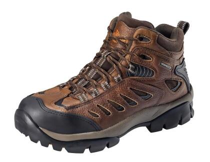 Nautilus Work Boots Mens Specialty EH Hiker Steel Toe Brown 9546