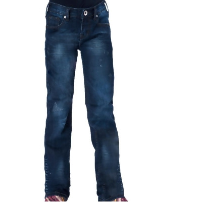 Cowgirl Tuff Western Denim Jeans Girls Shimmer Sequin Dark Wash GJSHMB 