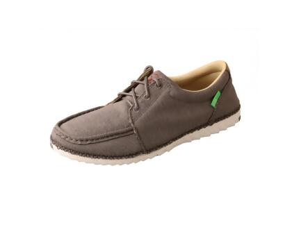 Twisted X Casual Shoes Mens Zero-X Fabric Lace Steel Gray MZX0006