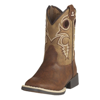 Twister Western Boots Boys Jasper Pull Holes Side Zipper 4413702 