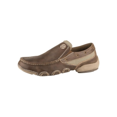 Roper Casual Shoes Mens Skipper Leather Tan 09-020-1775-2017 TA 