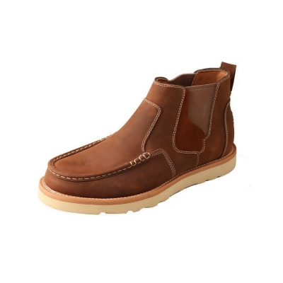 Twisted X Casual Shoes Mens Slip On Driving Mocs Oiled Brown MCA0013 