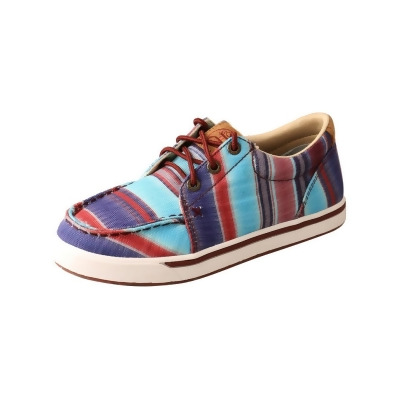 Twisted X Casual Shoes Kids Moc Toe Lace Up Serape Multi-Color YHYC008 