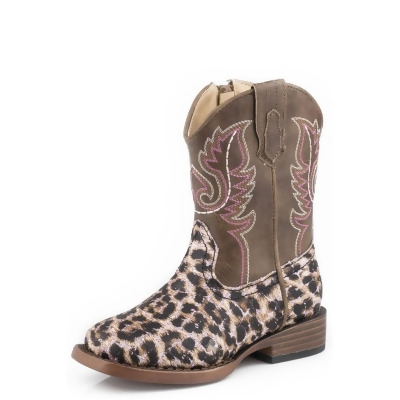 Roper Western Boots Girls 6 Inch Zipper Pink 09-017-1901-2565 PI 