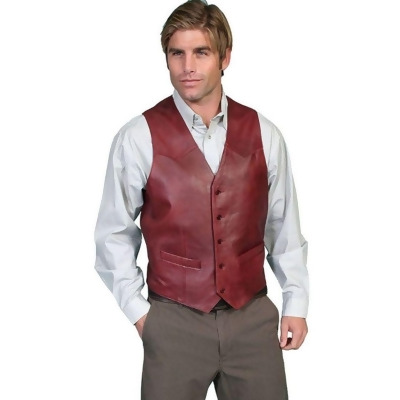 Scully Western Vest Mens Quality Leather Button Lambskin F0_503 