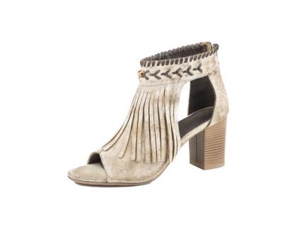 Roper Fashion Shoes Womens Fringe Leather Tan 09-021-0946-1292 TA
