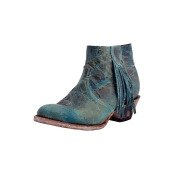 Ferrini Fashion Boots Womens Cowboy Heel Ankle Turquoise 61011-50