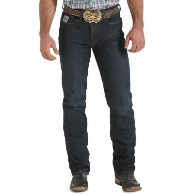 Cinch Western Denim Jeans Mens Silver Label Slim Dark Wash MB98034002 