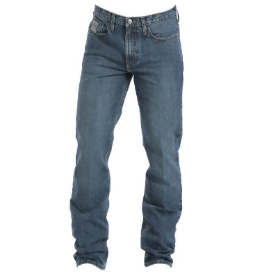 Cinch Western Denim Jeans Mens Silver Label Low Rise Med MB98034001 