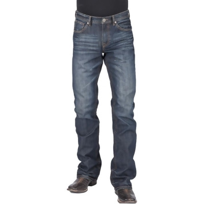 Stetson Western Jeans Men Relaxed Fit Bootcut Blue 11-004-1312-4088 BU 