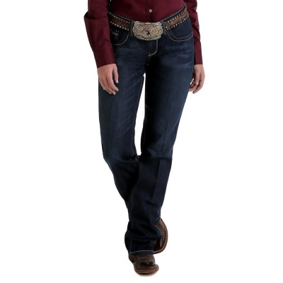 Cinch Western Denim Jeans Womens Ada Relaxed Bootcut Dark MJ80252072 