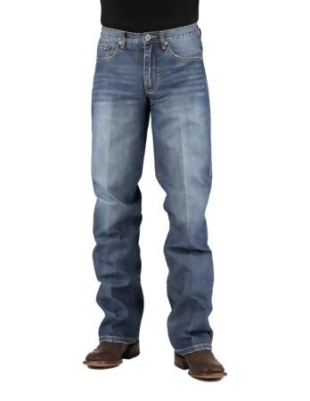 Stetson Western Jeans Mens Modern Fit Bootcut Blue 11-004-1312-4094 BU