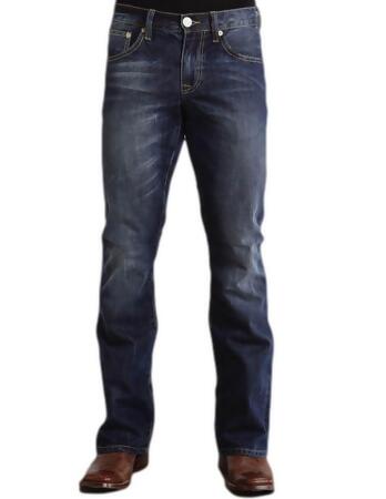 Stetson Western Denim Jeans Mens Rocks Fit Royal 11-004-1014-4012 BU 