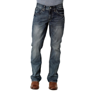 Tin Haul Western Jeans Mens Jagger Bootcut Blue 10-004-1660-1206 BU 