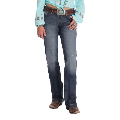 Cruel Girl Western Denim Jeans Womens Jayley Mid Trouser CB15254001 