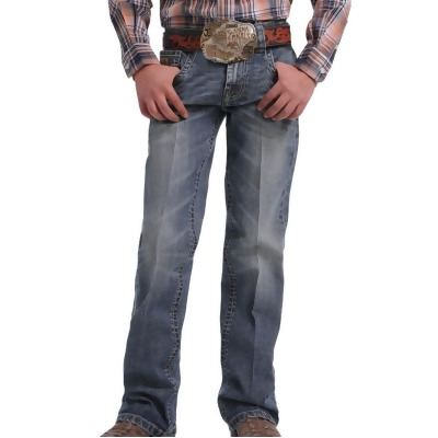 Cinch Western Jeans Boys Slim Fit Hand Sanding Chevrons MB16741002 