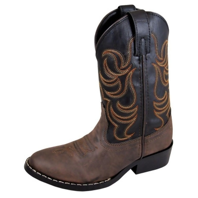 Smoky Mountain Western Boots Boys Monterey Leather Brown Black 1575 