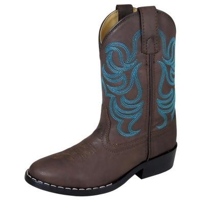 Smoky Mountain Western Boots Boys Monterey Leather Brown 1623 