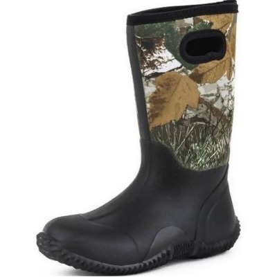 Roper Outdoor Boots Boys Camo Barn Boot Black 09-119-1136-0574 MU 