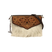 Angel Ranch Western Handbag Womens Crossbody Angora Tan D330001808