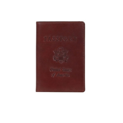 Scully Western Passport Cover Pocket RFID 4 x 5.25 Mahogany 05_3008_06 