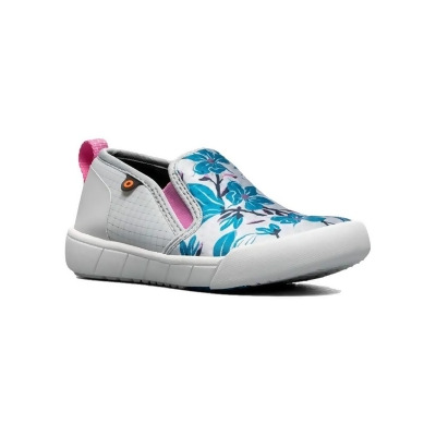 Bogs Outdoor Shoes Girls Kicker II Slip On Magnolia Flower 72796K 