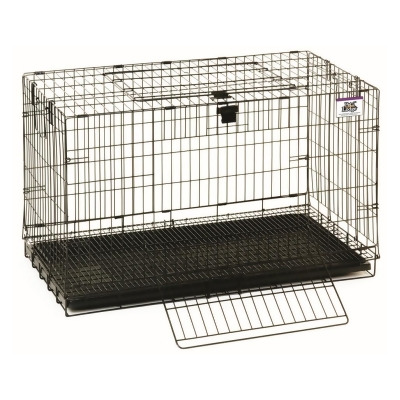 Pet Lodge Rabbit Cage Pop-Up Medium Chew Proof 30x17x20 Silver 150910 