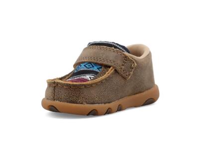 Twisted X Casual Shoes Boys Driving Moc Bomber Multi Serape ICA0004 