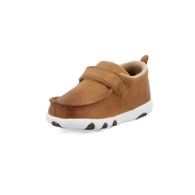 Twisted X Casual Shoes Boys Burnished Leather Round Toe Tan ICA0023 