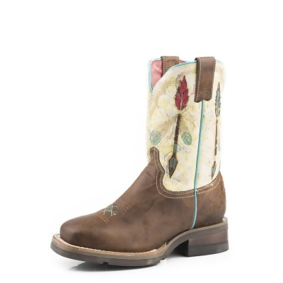 Roper Western Boots Girls Arrow Square Toe 09-119-7023-8287 TA 