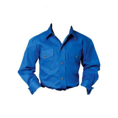 Roper Western Shirt Boys Long Sleeve Solid Blue 03-030-0265-1031 BU 
