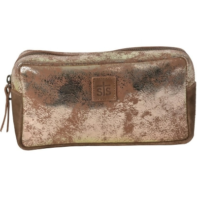 StS Ranchwear Western Cosmetic Bag Womens Flaxen Roan STS31335 