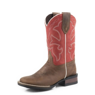 Roper Western Boot Girl Monterey Leather Coral Tan 09-018-0911-2940 TA 