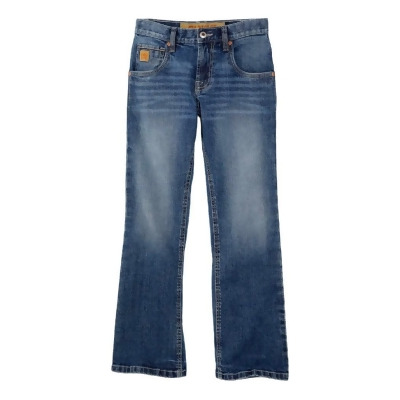 Cinch Western Jeans Boys Relaxed Fit Hand Sanding Whiskers MB16642007 