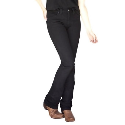 Kimes Ranch Western Denim Jeans Womens Bootcut Slim Black BlkBetty 