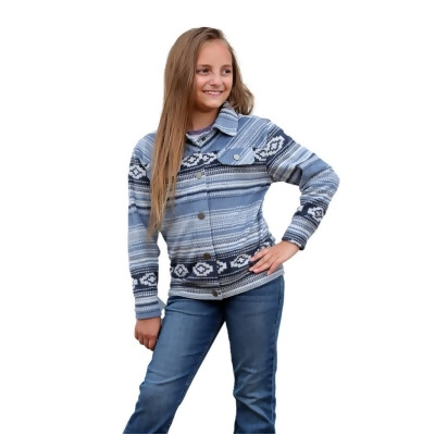 Cruel Girl Western Jacket Girls Trucker Fleece Snap Front CWJ8690001 