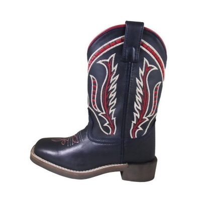 Smoky Mountain Western Boots Boys Dallas Square Toe Pull On 3248C 