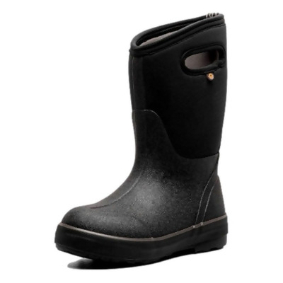 Bogs Outdoor Boots Boys Wide Rain Solid Waterproof Black 72950W 