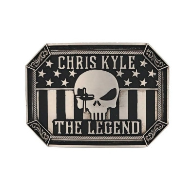 Montana Silversmiths Western Belt Buckle The Legend Chris Kyle A904CK 