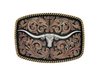 Montana Silversmiths Western Belt Buckle