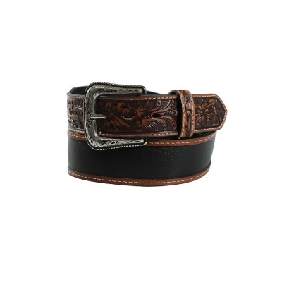 Ariat Western Belt Mens Embossed Removable Buckle Tapered A1040101 