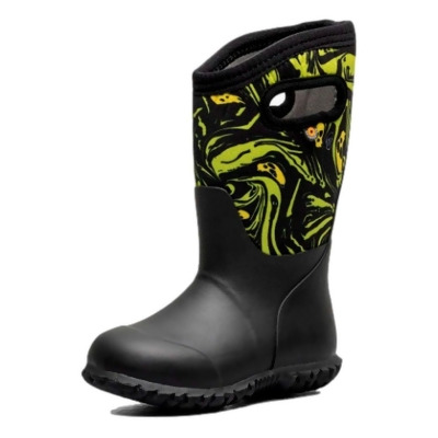Bogs Outdoor Boots Kids Pull On Waterproof Spooky Print EVA 72887 