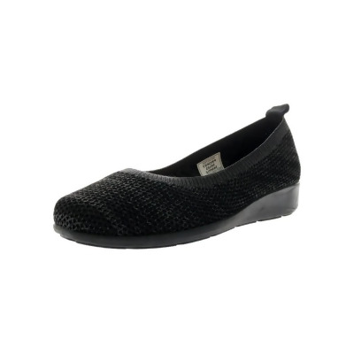 Propet Casual Shoes Womens Yen Wedge Heel Flats Slip On WCX074MBLK 
