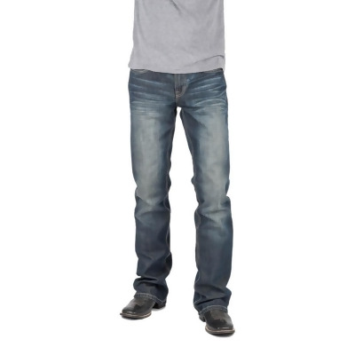 Tin Haul Western Denim Jeans Mens Bootcut Blue 10-004-1660-1480 BU 