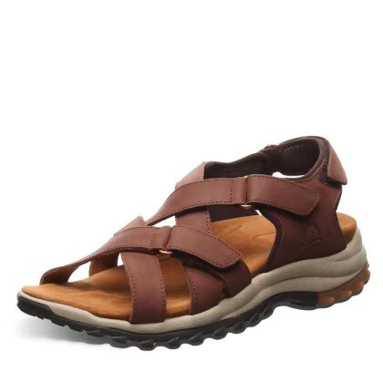 GHT - Men's Leather Caterpillar Sole Sandals - Brown | Konga Online Shopping