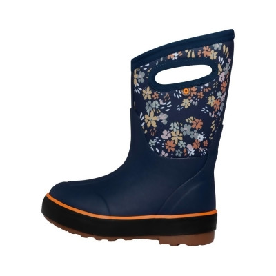 Bogs Outdoor Boots Girls Classic II Water Garden Indigo Multi 73078 