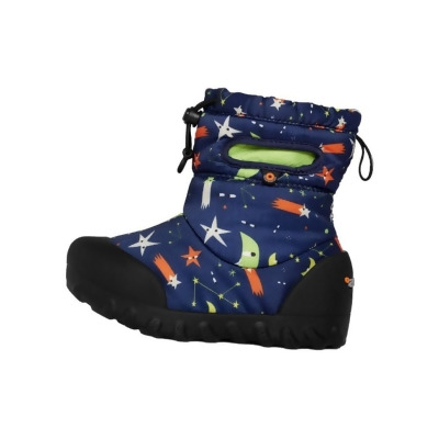 Bogs Outdoor Boots Boys Space Eyes B Moc Snow Navy Multi 73089K 
