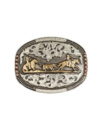 M & F Western Products Crumrine Western Belt Buckle