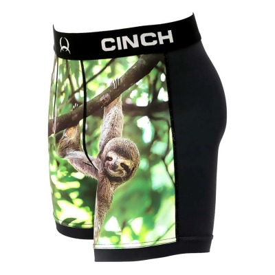 Cinch Western Underwear Mens Boxer Briefs Sloth Logo MXY6009014 