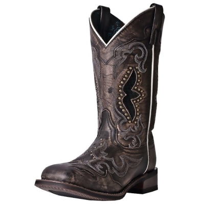 Laredo Western Boots Womens Spellbound Sanded Goat Brown 5660 